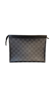 Louis Vuitton Damier Graphite Canvas Pochette Clutch Bag
