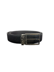 Salvatore Ferragamo Gancini Reversible Black & Brown Leather Belt