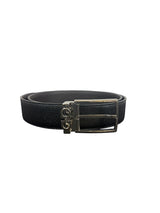 Salvatore Ferragamo Gancini Reversible Black & Brown Leather Belt