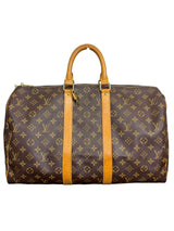 Louis Vuitton Keepall 45 Monogram Canvas Duffle Bag