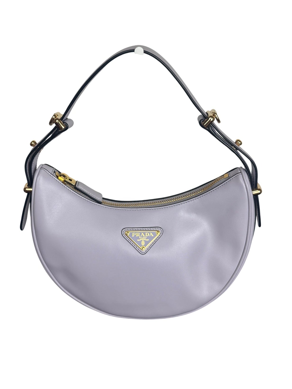 Prada Arqué Small Leather Shoulder Bag