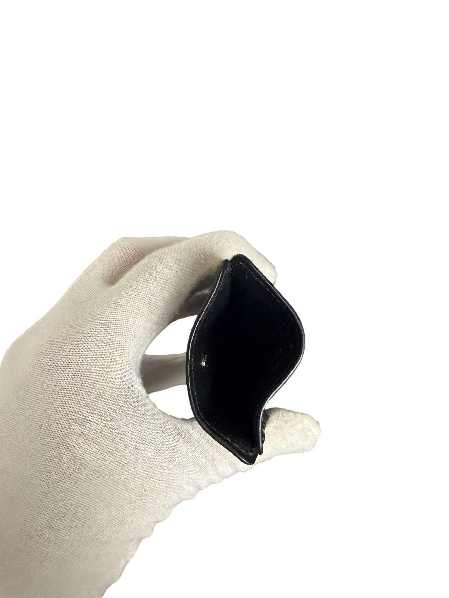 Louis Vuitton Taurillon Slender Wallet Black