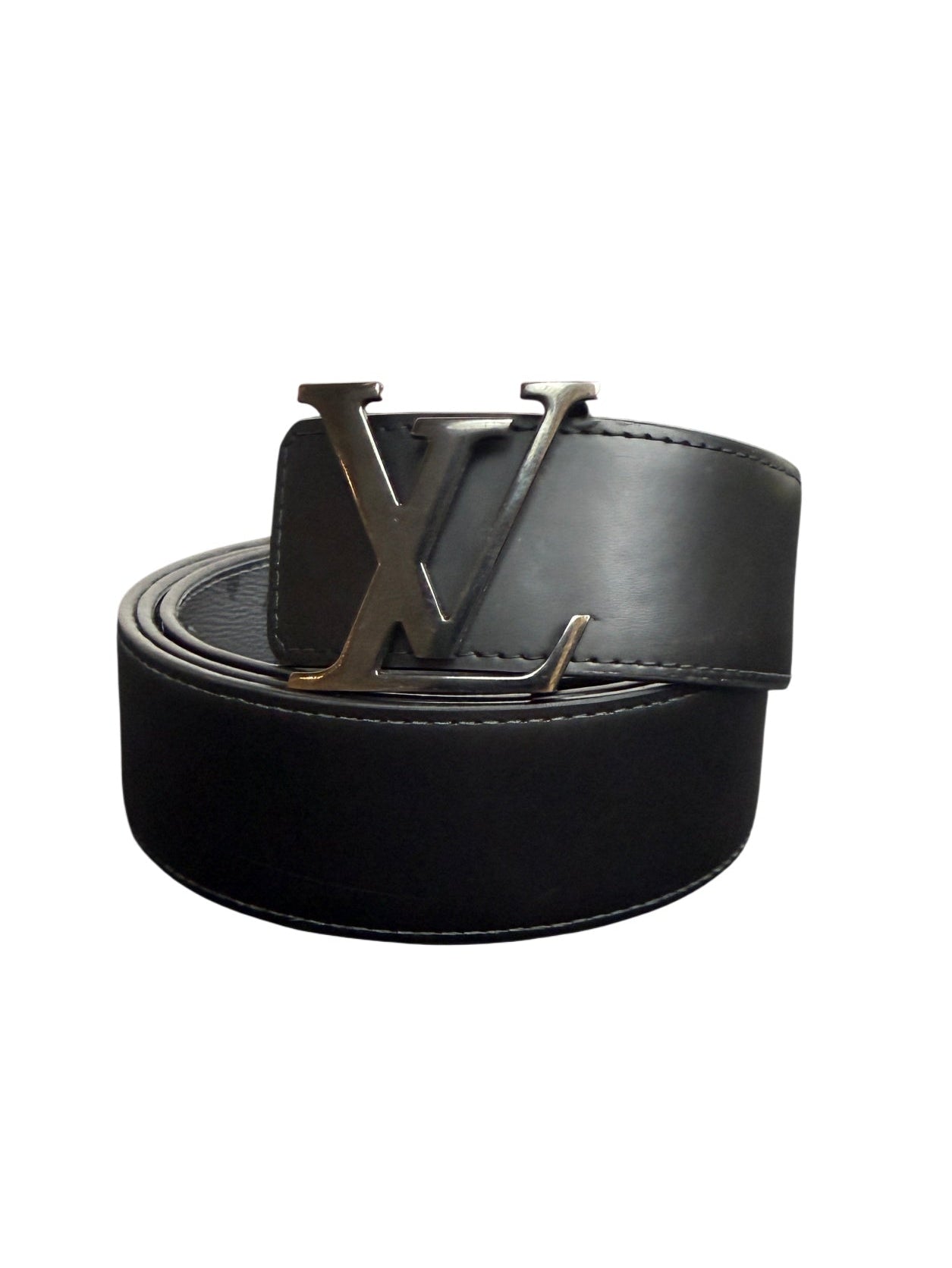 Louis Vuitton Monogram Reversible Eclipse Black Leather Belt