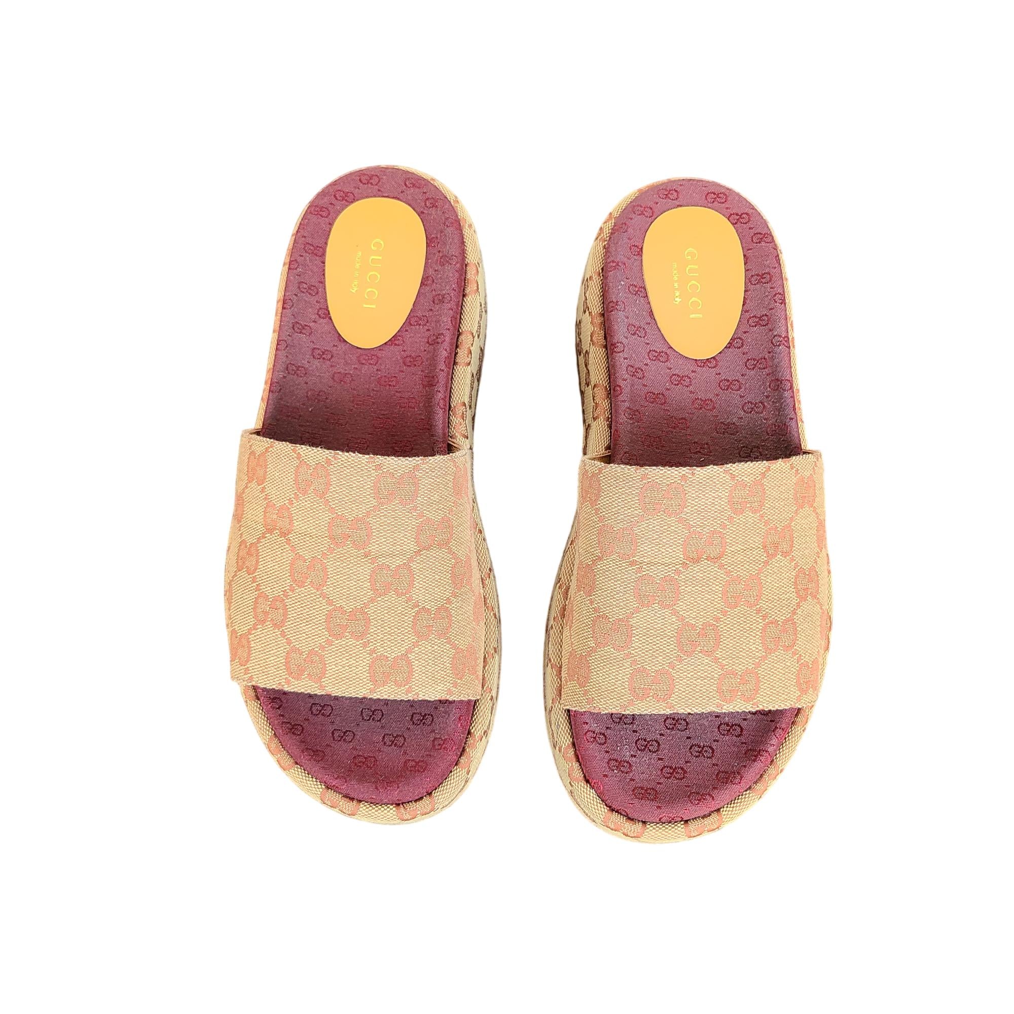 Gucci Angelina Platform Sandals