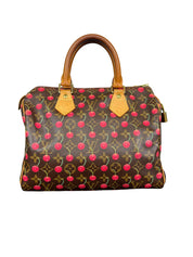 Louis Vuitton Monogram Cerises (Cherry) Speedy 25 Limited Edition Handbag by Takashi Murakami