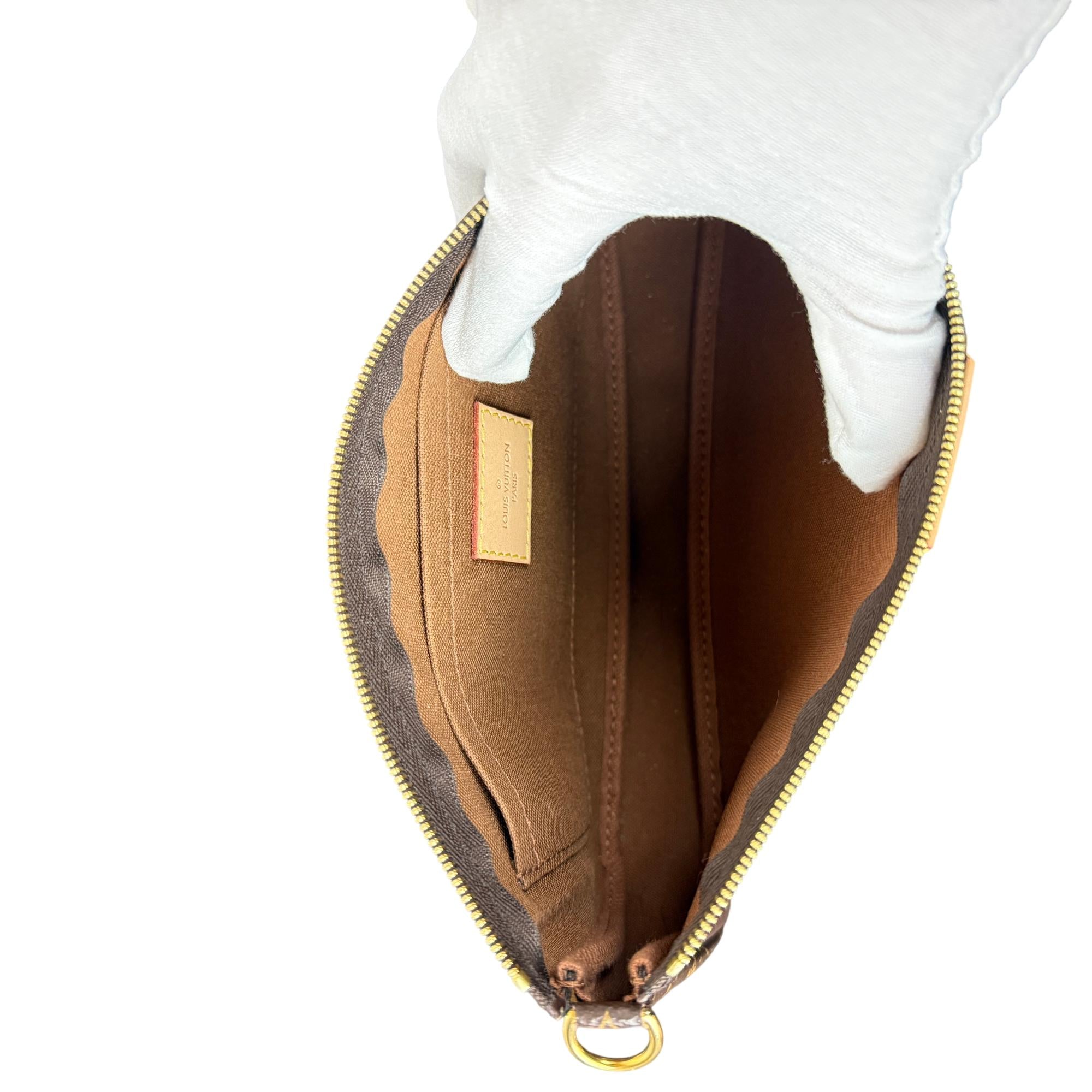 Louis Vuitton Multi Pochette Accessoires Monogram Canvas Crossbody Bag