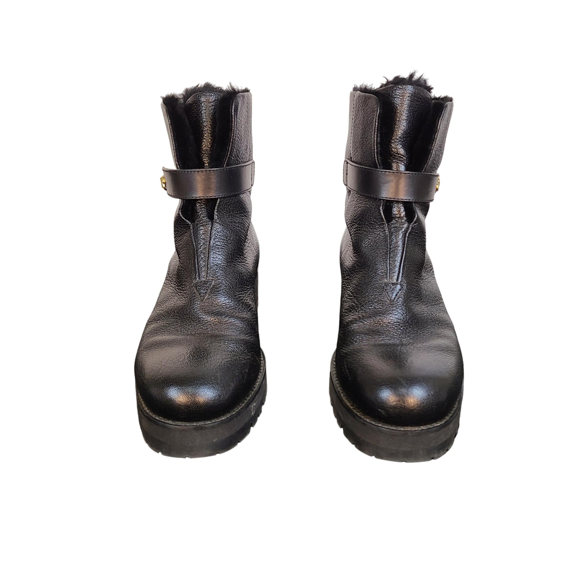 Jimmy Choo Fur Moto Boot