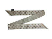 Louis Vuitton Silk Ultimate Monogram BB Bandeau Beige Clair