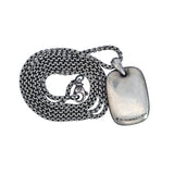 David Yurman Dog Tag Necklace