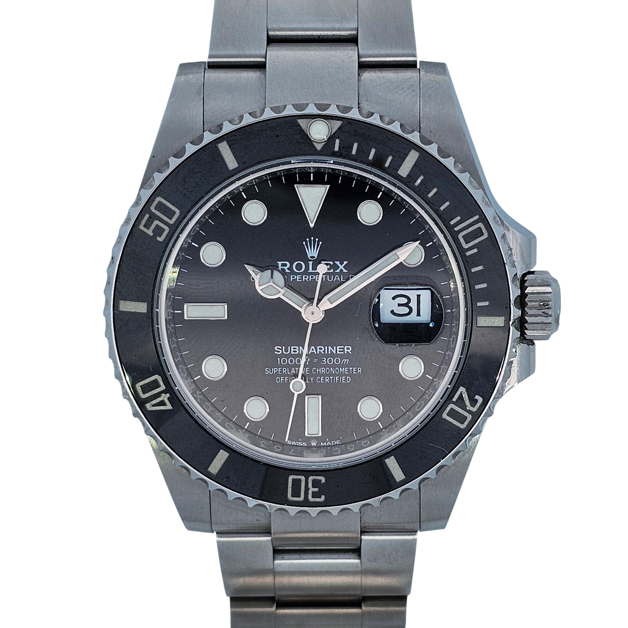 Rolex Submariner 41mm SS 2020-2024 Black Dial 126610LN