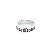 Tiffany & Co. Atlas Roman Numeral Sterling Silver Ring