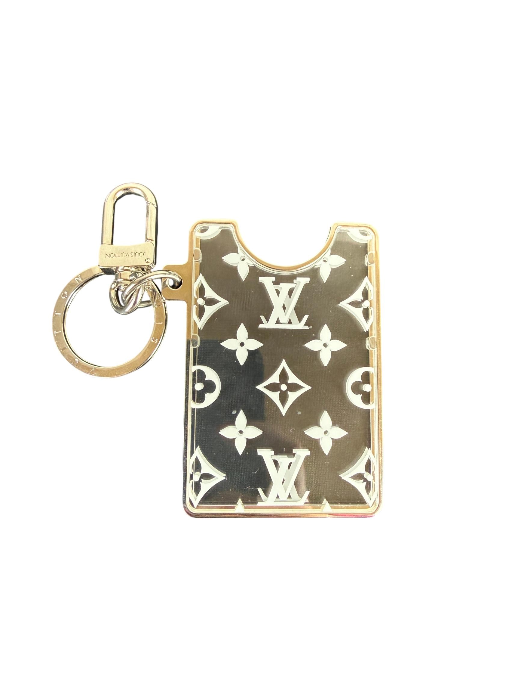Louis Vuitton Prism Plexiglass Monogram Key Chain Card Holder