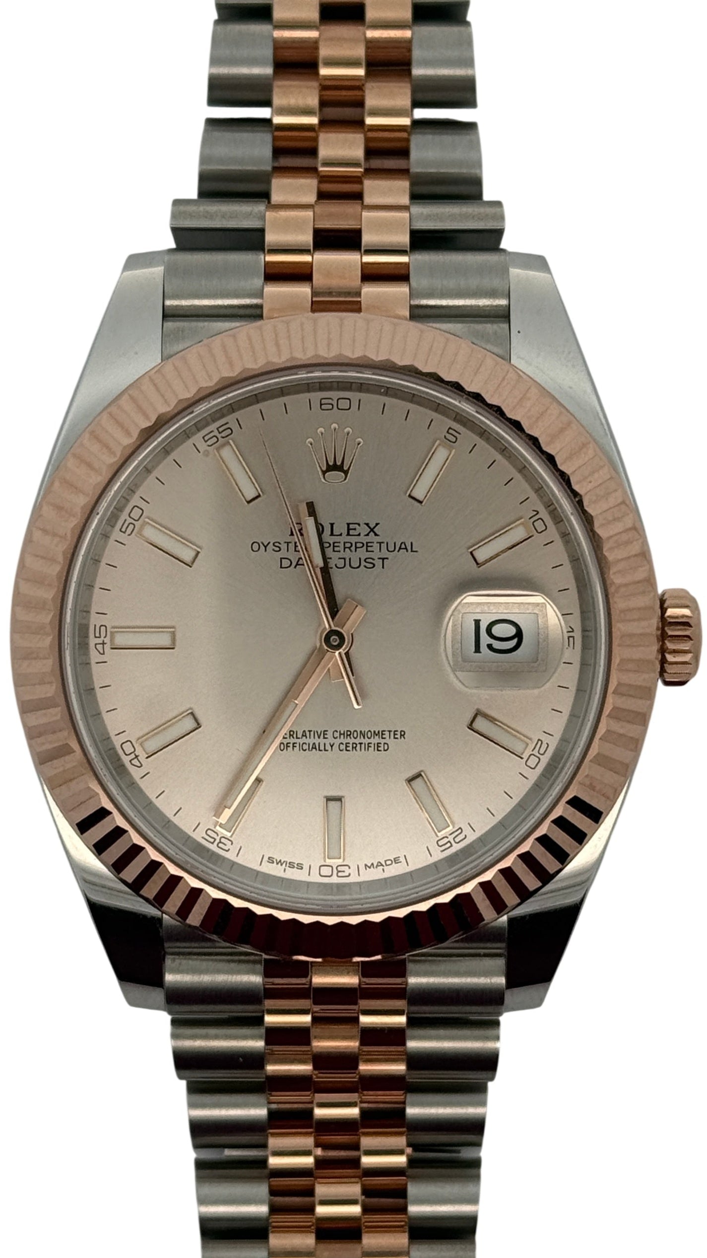 Rolex Datejust 41 MM Stainless Steel & Rose Gold Jubilee Watch Stainless Steel
