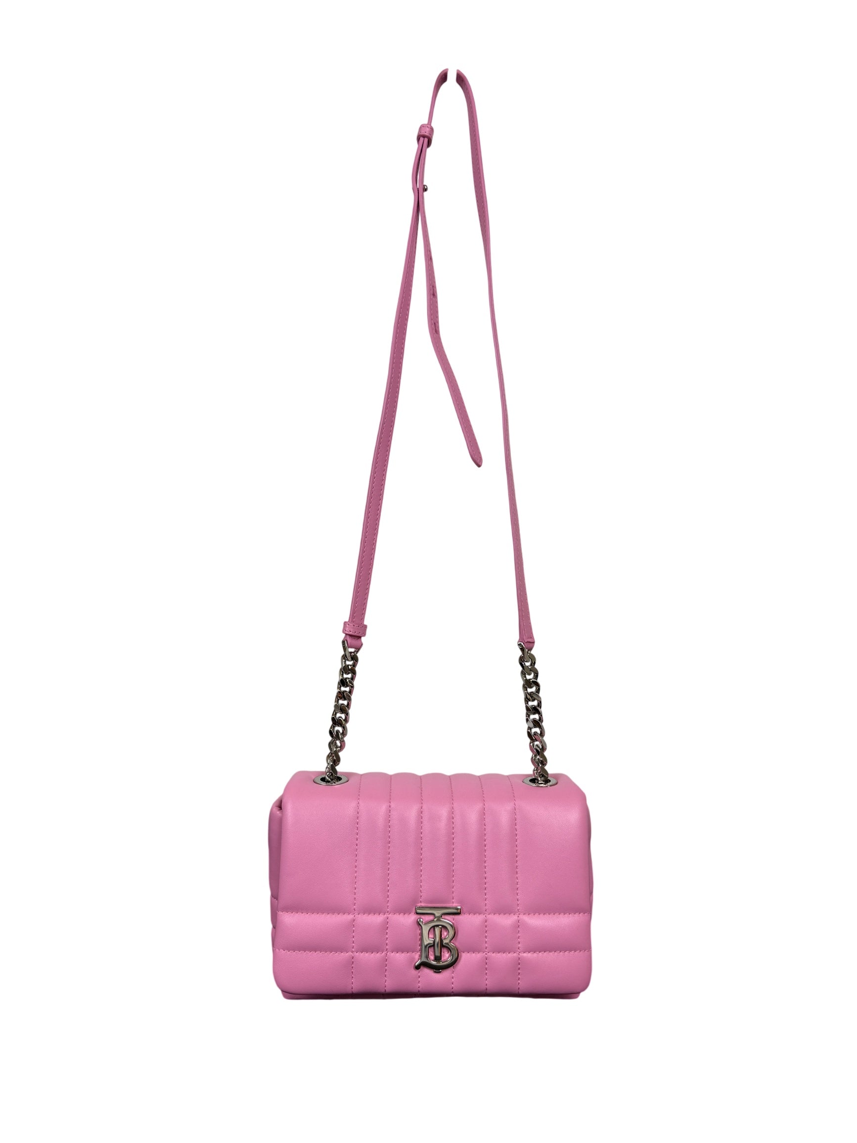Burberry Primrose Quilted Leather Mini Lola Shoulder Bag