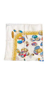 Hermes Couvee d'Hermes Silk Scarf