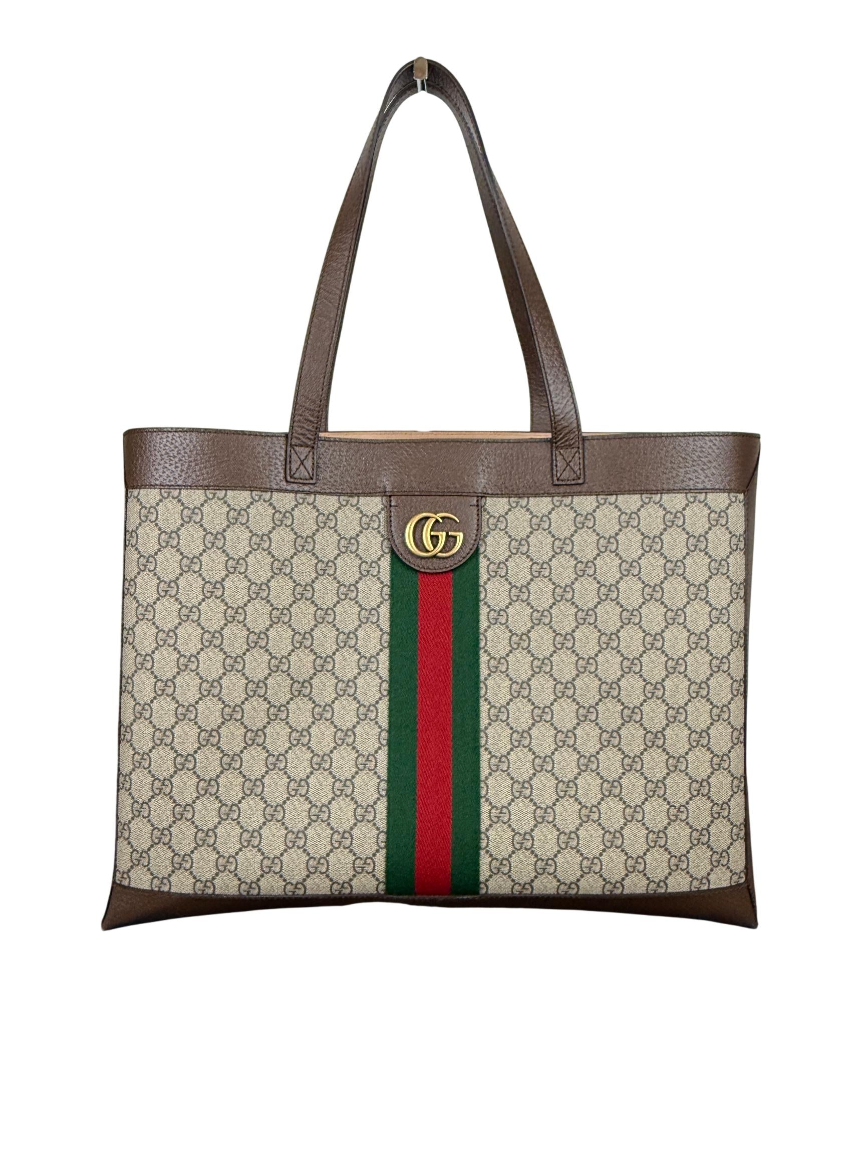 Gucci Ophidia GG Supreme Medium Tote Bag