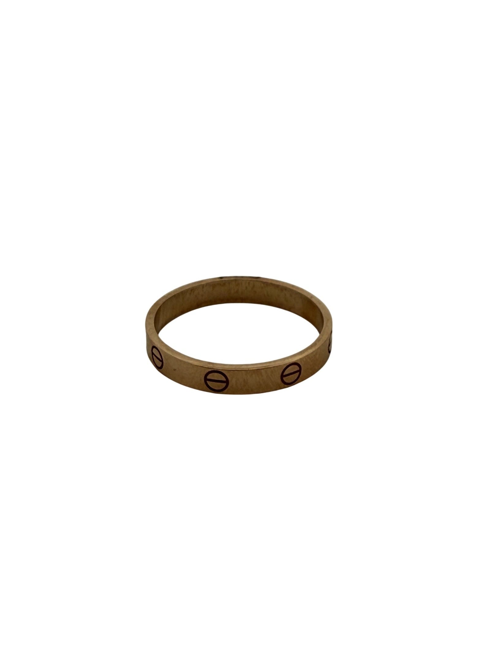 Cartier Love Ring 18k Yellow Gold