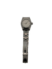 Rolex Oyster Perpetual Ladies Watch Stainless Steel Silver Dial 76080