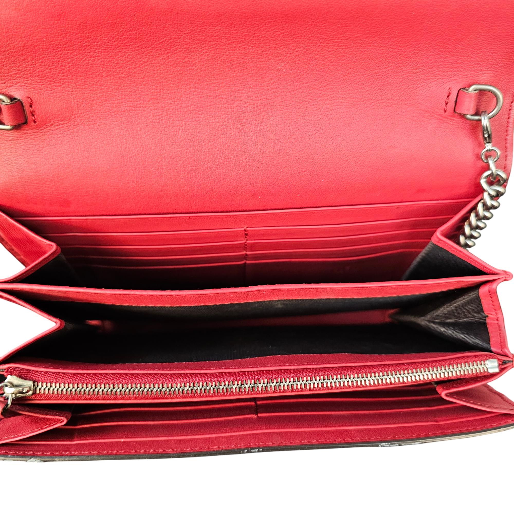 Gucci GG Supreme Mini Dionysus Wallet on Chain