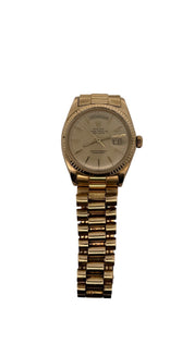 Rolex Perpetual Day-Date 36MM Presidential 18K Gold Watch Champagne Dial