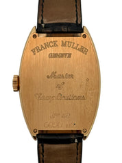Franck Muller Master Banker 18K Yellow Gold Men's Watch 2852