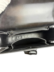 Gucci Bamboo 1947 Black Leather Handbag