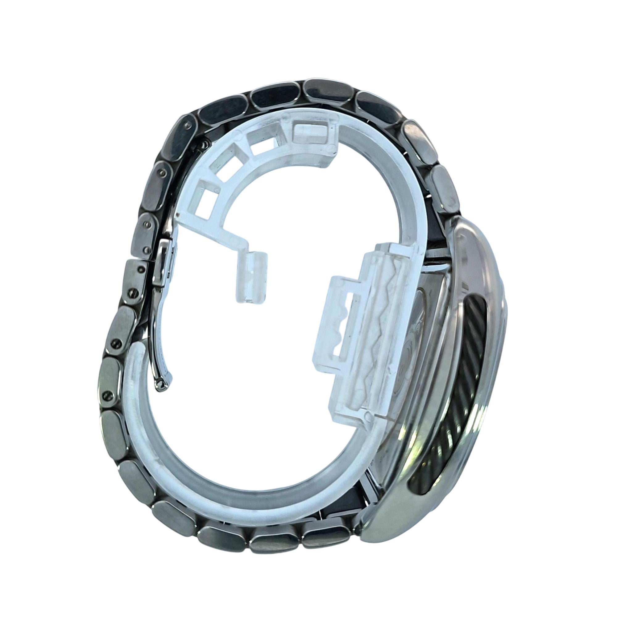 David Yurman Belmont Chronograph 42mm SS Black Dial T305-CST