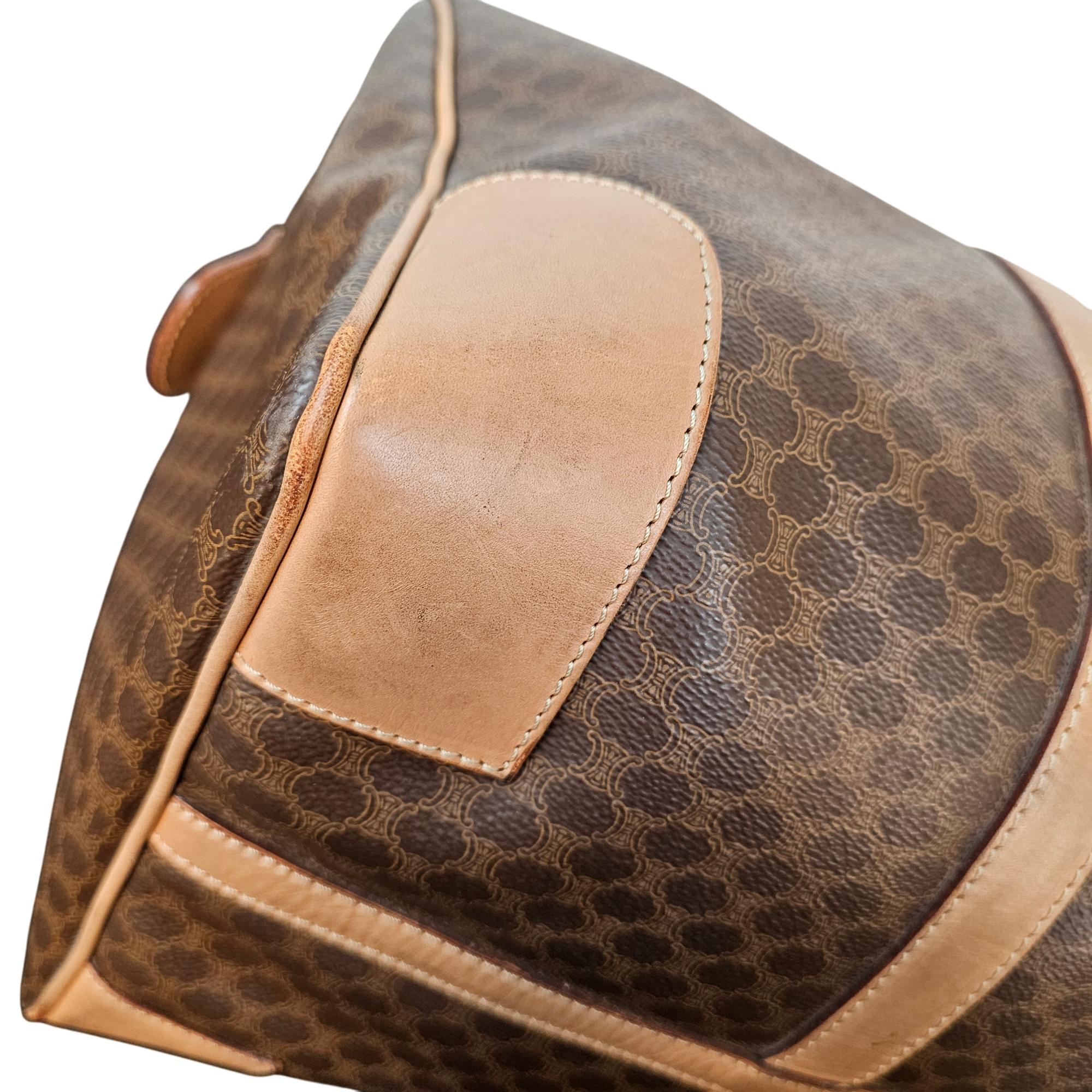 Celine Macadam Boston Duffle Bag