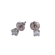 Tiffany & Co. Platinum and Diamond Stud Earrings