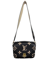 Louis Vuitton Pochette Métis Bicolour Monogram Empreinte Leather Bag