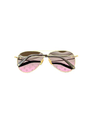 Louis Vuitton Pilot Aviator Sunglasses Pink Monogram