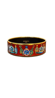 Hermès Vintage Enamel Bangle Bracelet