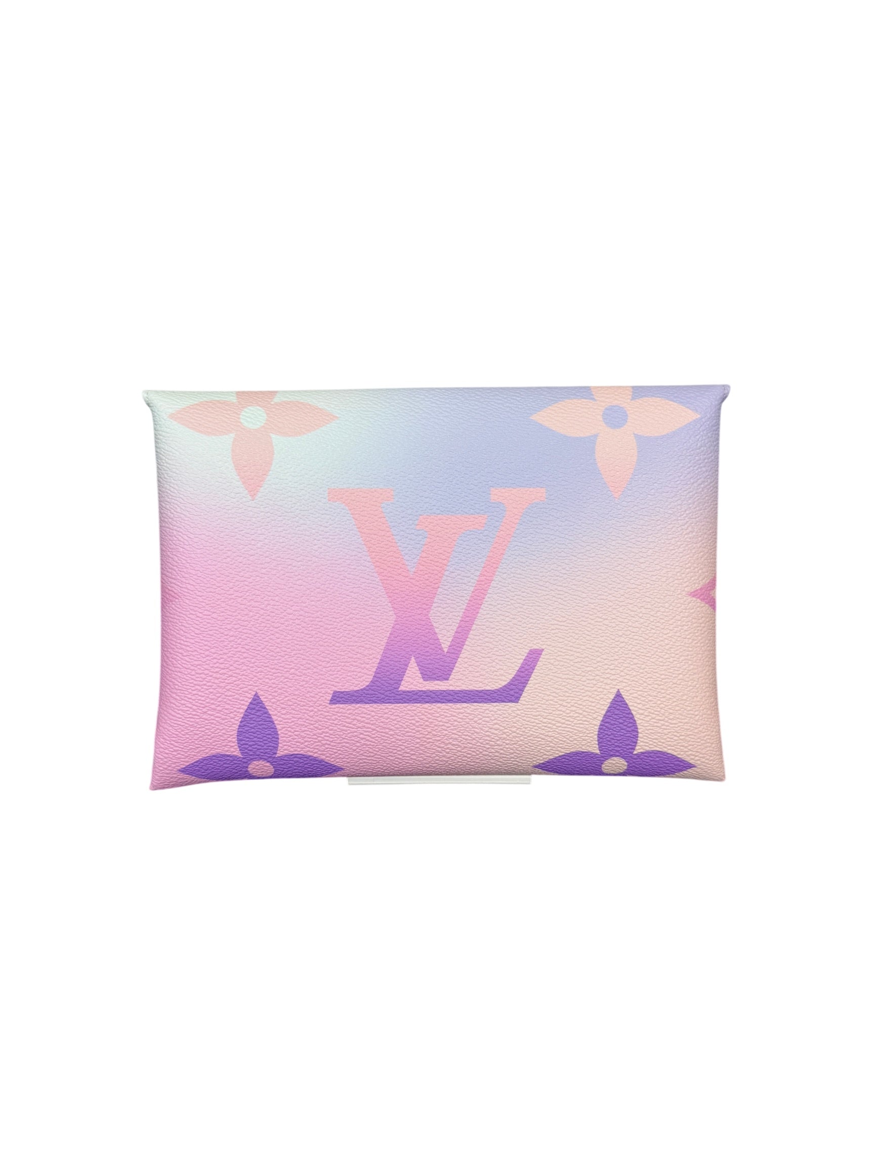 Louis Vuitton Monogram Giant Spring in the City Kirigami Pochette GM Pastel Pink and Purple