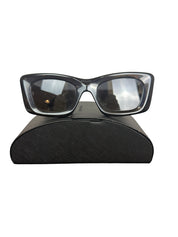 Prada Black Cat Eye Sunglasses PR 13ZS 1AB5S0