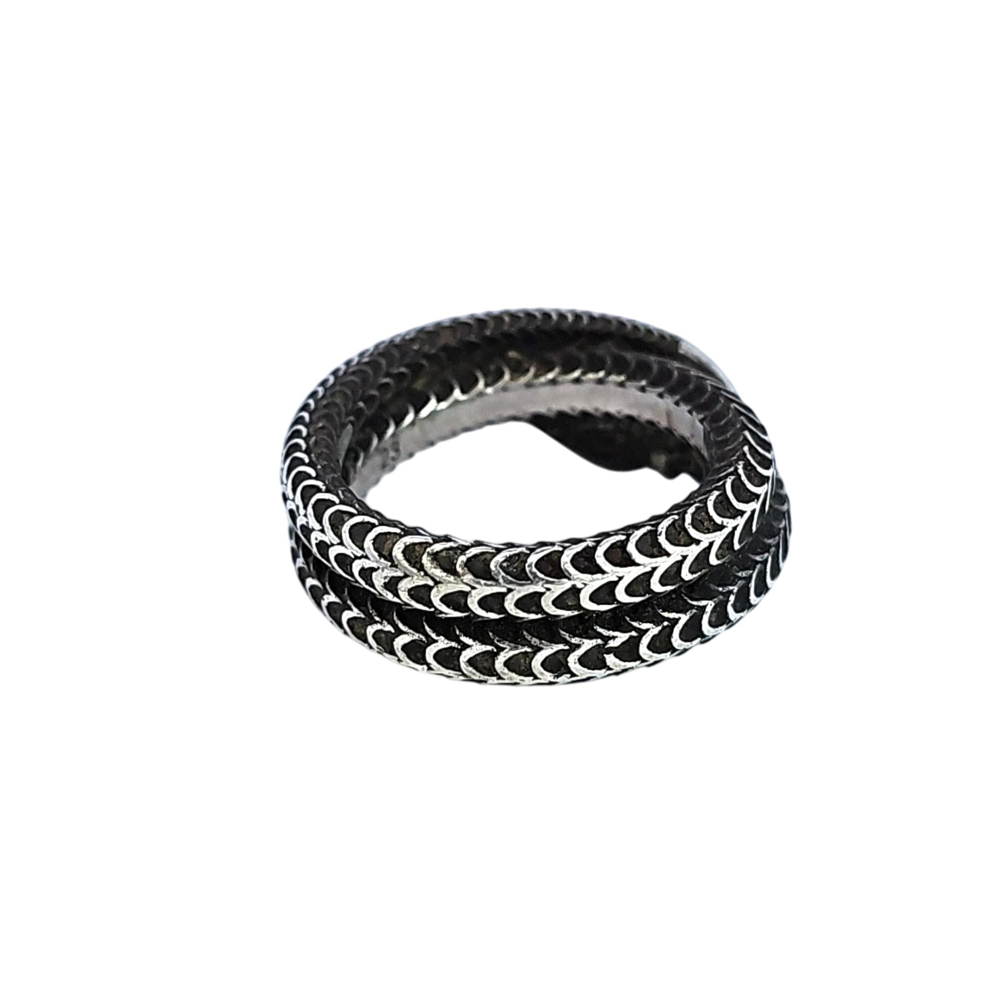Gucci Snake Ring Sterling Silver 925