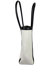 Balmain B-Army 42 Leather-Trimmed Canvas Tote Bag