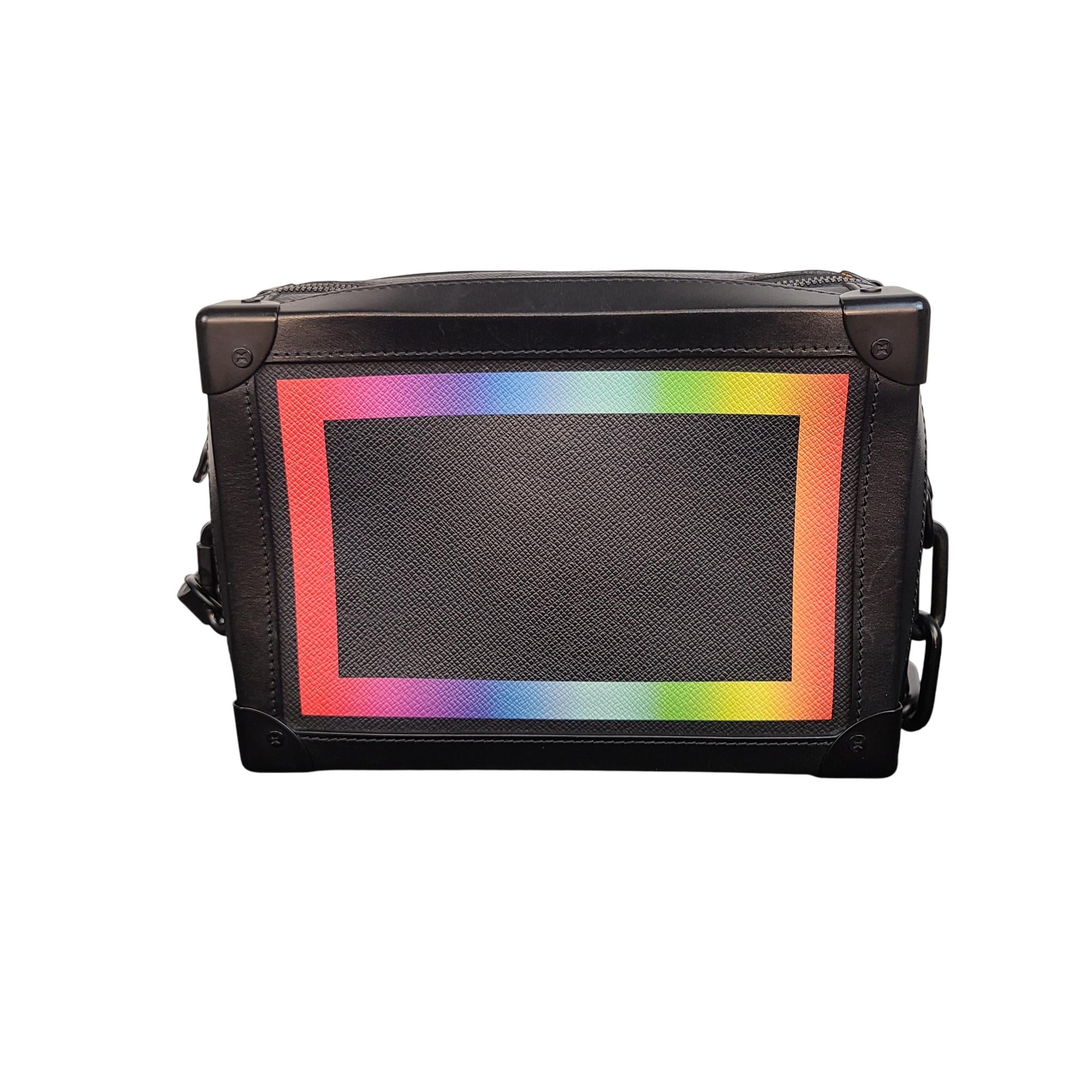 Louis Vuitton Taiga Rainbow Soft Messenger