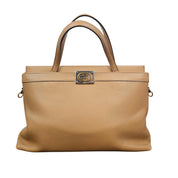 Gucci Linea Matisse Medium Tan Leather Handbag