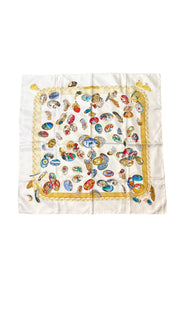 Hermes Couvee d'Hermes Silk Scarf