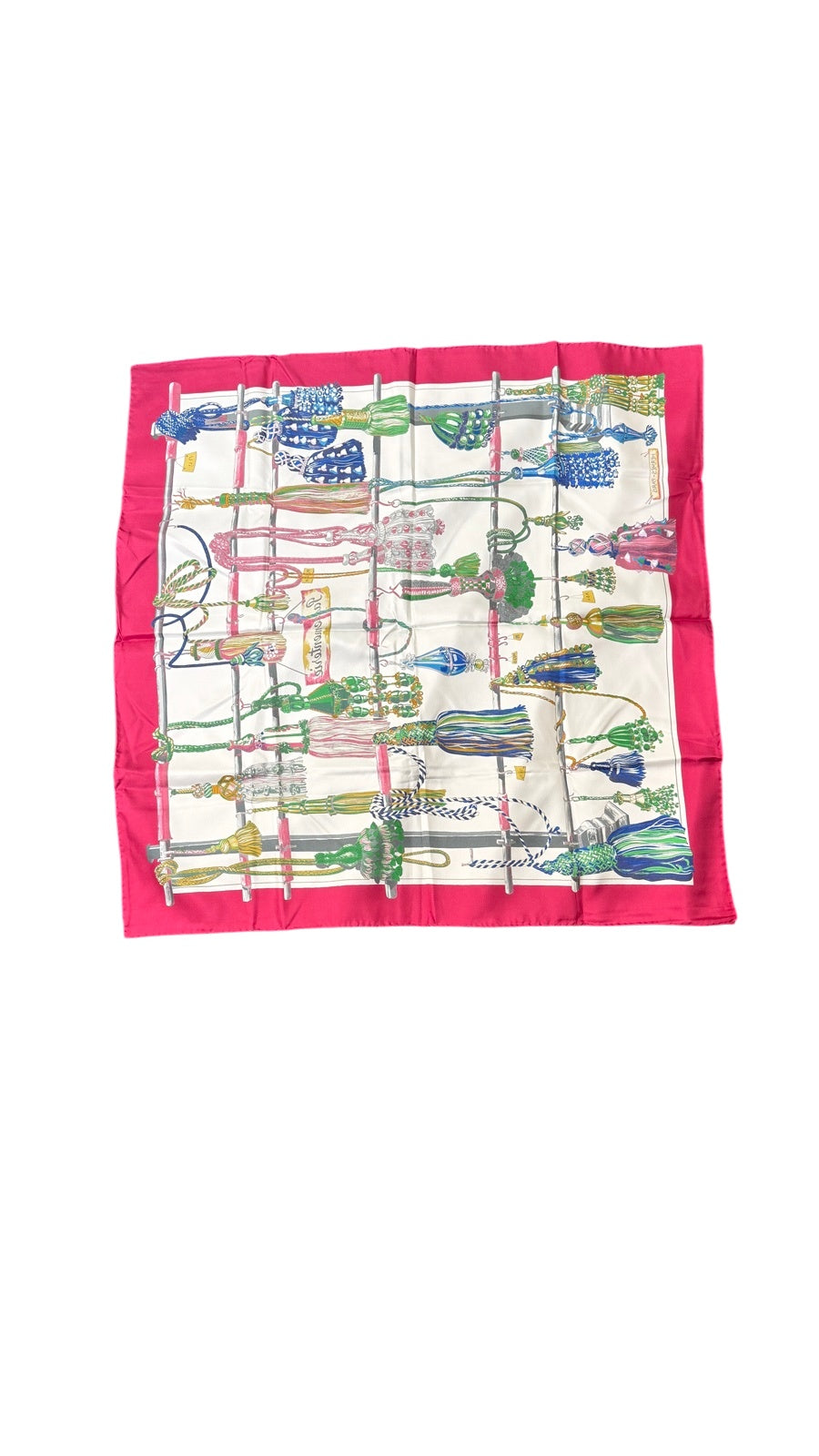 Hermes Passementerie Silk Scarf