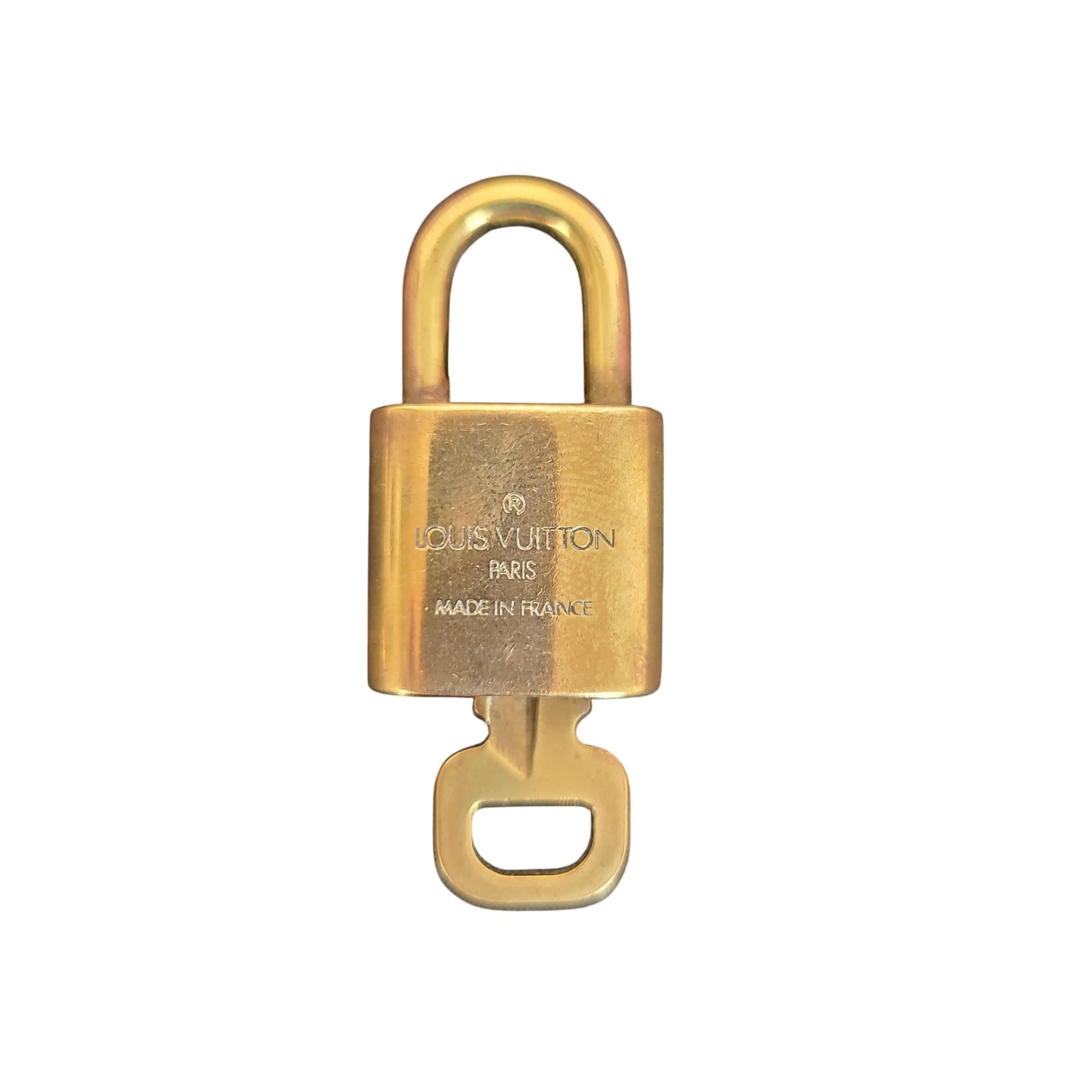 Louis Vuitton Brass Padlock #317