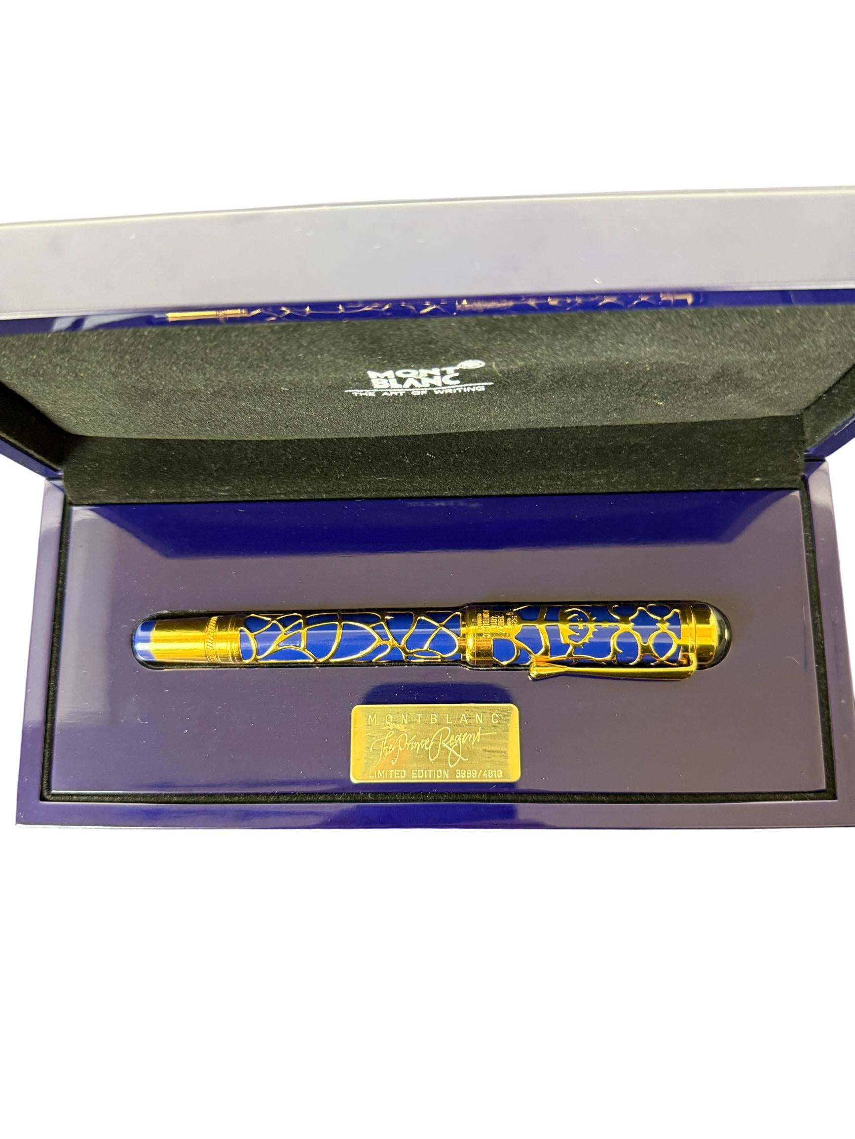 Montblanc Patron of Art The Prince Regent Limited Edition Fountain Pen