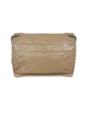 Saint Laurent Crinkled Calfskin Matelassé Medium Niki Bag