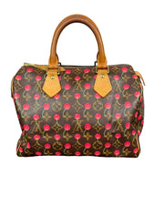 Louis Vuitton Monogram Cerises (Cherry) Speedy 25 Limited Edition Handbag by Takashi Murakami