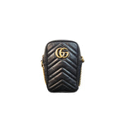 Gucci GG Marmont Matelassé Mini Phone Crossbody