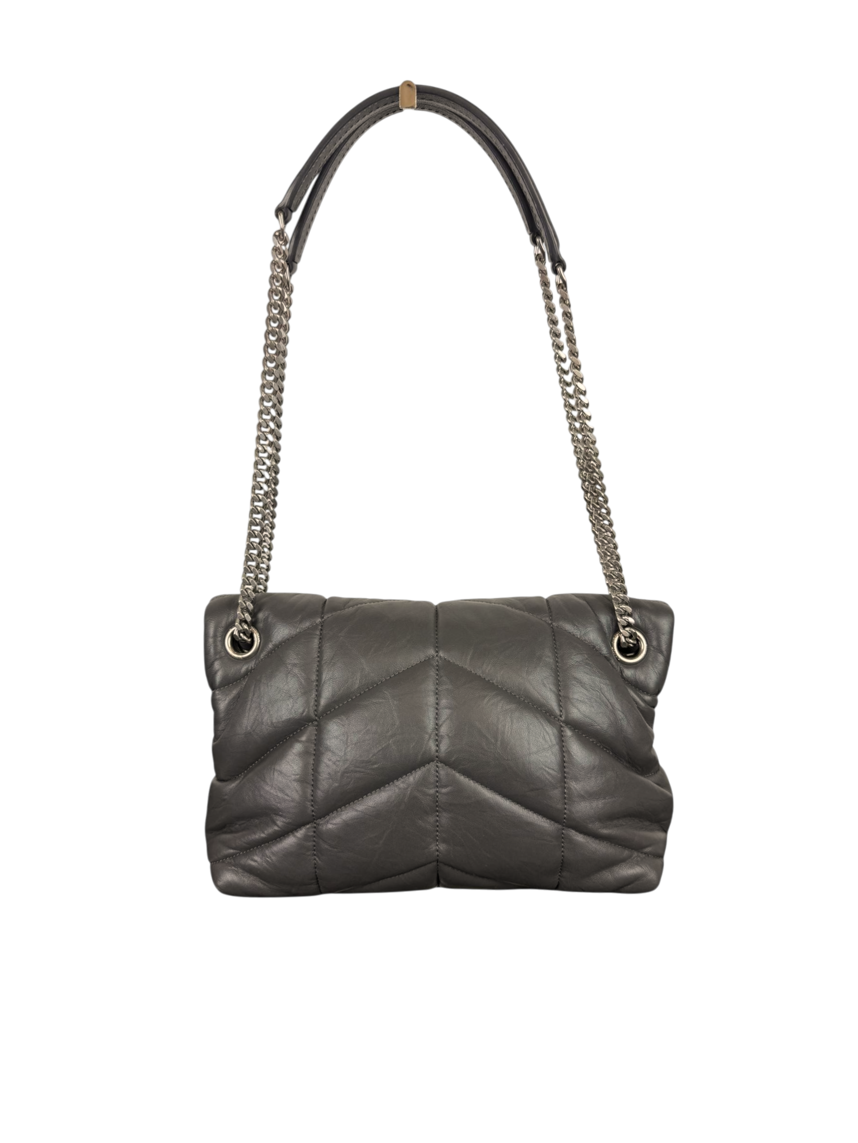 Yves Saint Laurent Loulou Puffer Medium Quilted Leather Shoulder Bag