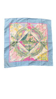 Hermès Giverny Silk Scarf