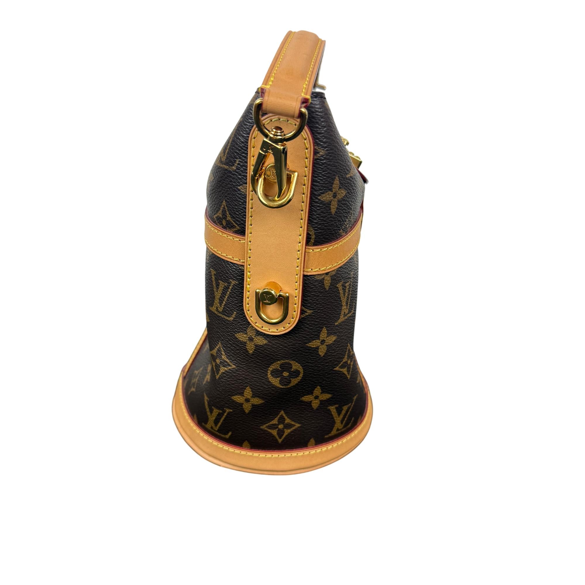 Louis Vuitton Monogram Canvas Duffle Bucket Bag
