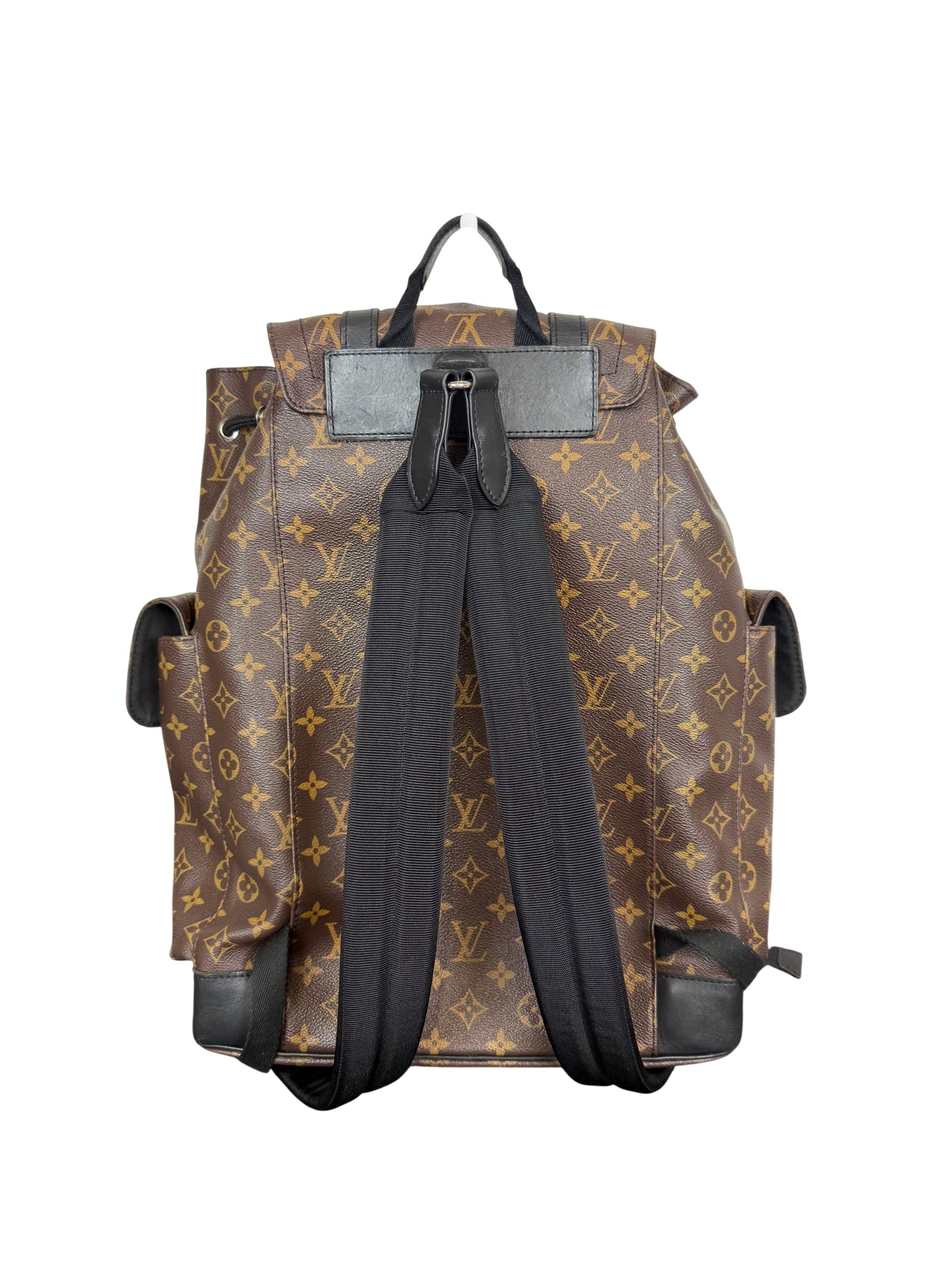 LOUIS VUITTON Christopher mm Brown Monogram Macassar Canvas