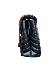 Saint Laurent Loulou Medium Quilted Leather Shoulder Bag